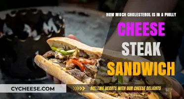 Cholesterol Content in a Philly Cheese Steak Sandwich: What You Need to Know