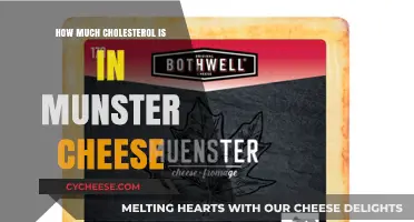 Munster Cheese Cholesterol Content: A Nutritional Breakdown and Health Guide