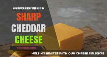 Sharp Cheddar Cheese Cholesterol Content: What You Need to Know