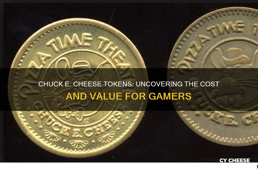 how much chuck e cheese tokens cost