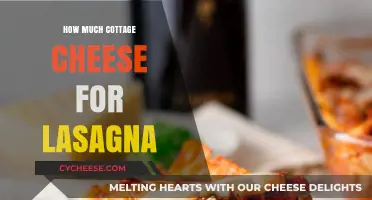 Perfect Cottage Cheese Amount for Creamy, Delicious Lasagna Layers