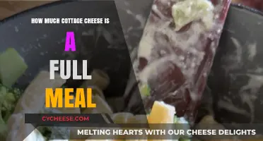 Cottage Cheese as a Full Meal: Portion Sizes and Nutritional Benefits