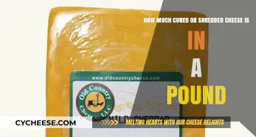 Cubed or Shredded Cheese: How Much is in a Pound?