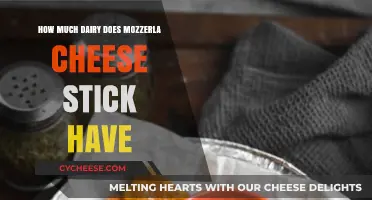 Mozzarella Cheese Sticks: Uncovering Their Dairy Content and Nutritional Value