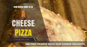 Cheese Pizza Dairy Content: Uncovering the Milk-Based Ingredients