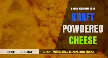 Unveiling Kraft Powdered Cheese: Dairy Content and Nutritional Insights