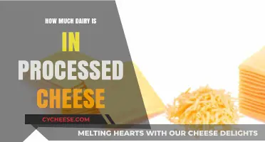 Processed Cheese Dairy Content: Uncovering the Truth Behind the Melt