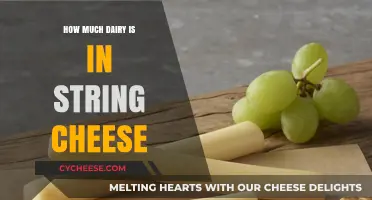 Unraveling String Cheese: Dairy Content and Nutritional Insights Explained