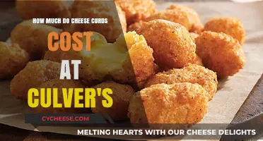 Culver's Cheese Curds Price: A Tasty Treat's Cost Revealed