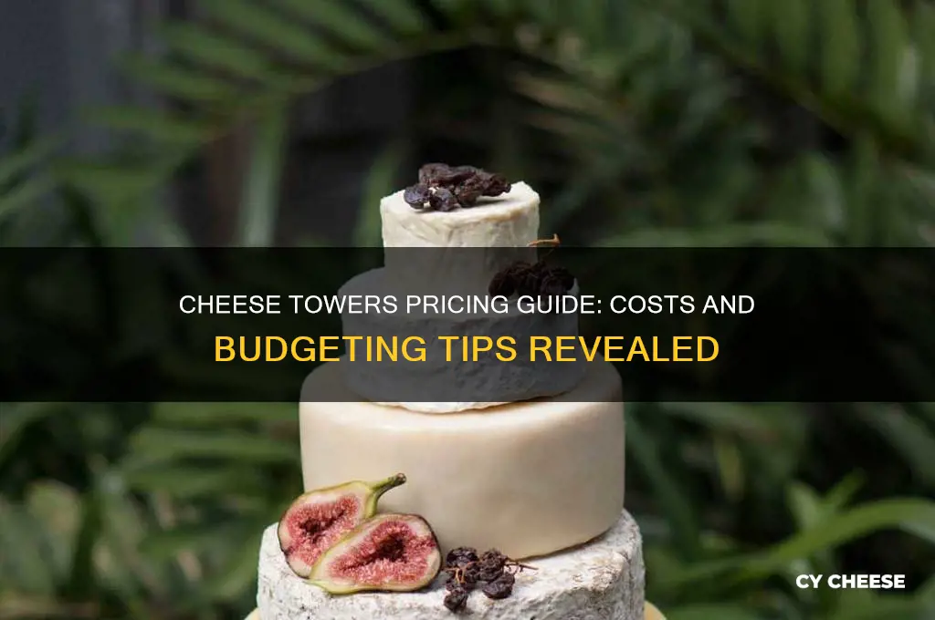 how much do cheese towers cost