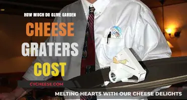 Olive Garden Cheese Graters: Pricing and Cost Breakdown Revealed