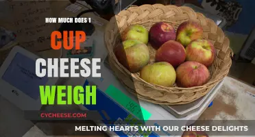 How Much Does 1 Cup of Cheese Weigh? A Guide