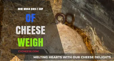 How Much Does 1 Cup of Cheese Weigh? A Guide