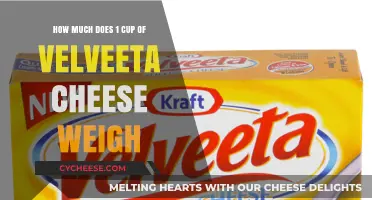 Velveeta Cheese Weight: How Much Does 1 Cup Weigh?