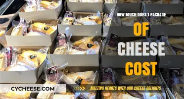 Cheese Package Pricing: Uncovering the Cost of One Pack
