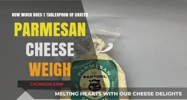 Measuring Grated Parmesan: Weight of 1 Tablespoon Revealed