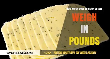 Converting Cheese Weight: 16 Ounces to Pounds Explained Simply