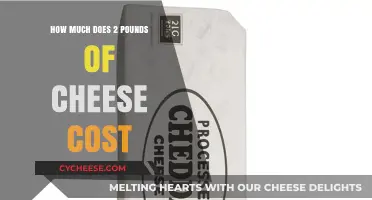 Cheese Price Guide: Cost of 2 Pounds at Local Stores