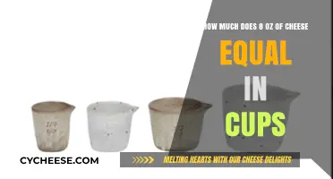 Converting 8 Ounces of Cheese to Cups: A Simple Measurement Guide