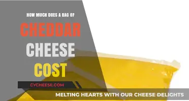 Cheddar Cheese Cost: Uncovering the Price of a Bag Today