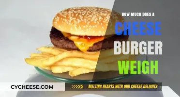 Cheeseburger Weight: Uncovering the Average Mass of This Classic Sandwich