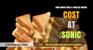 Sonic's Grilled Cheese Price: A Budget-Friendly Snack Option