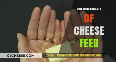 How Much Cheese is Enough? Serving Sizes by the Pound