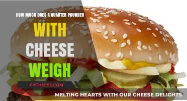 Quarter Pounder with Cheese: Unveiling Its Actual Weight and Facts