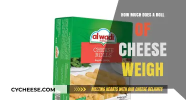 Unraveling the Weight: How Much Does a Roll of Cheese Weigh?