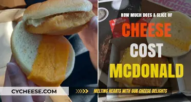 McDonald's Cheese Slice Price: Uncovering the Cost of a Melty Topping