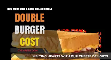 Sonic Grilled Cheese Double Burger Price: A Tasty Budget Breakdown
