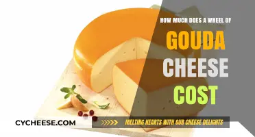 Exploring the Price of a Wheel of Gouda Cheese: Costs Revealed