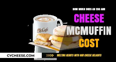 Egg and Cheese McMuffin Price: Cost Breakdown and Value Analysis