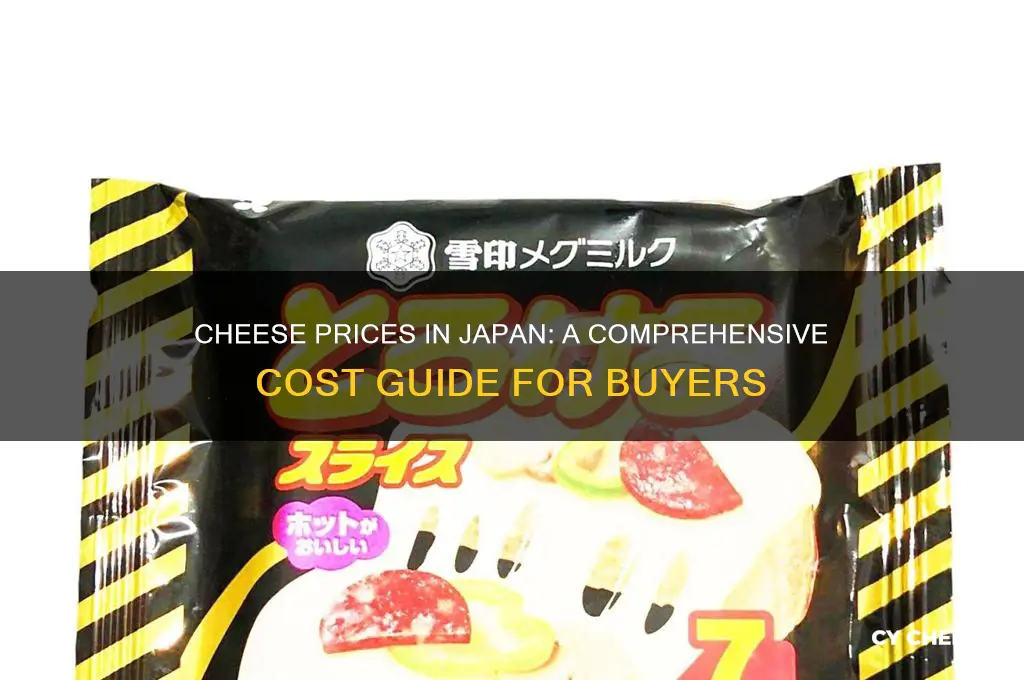 how much does cheese cost in japan