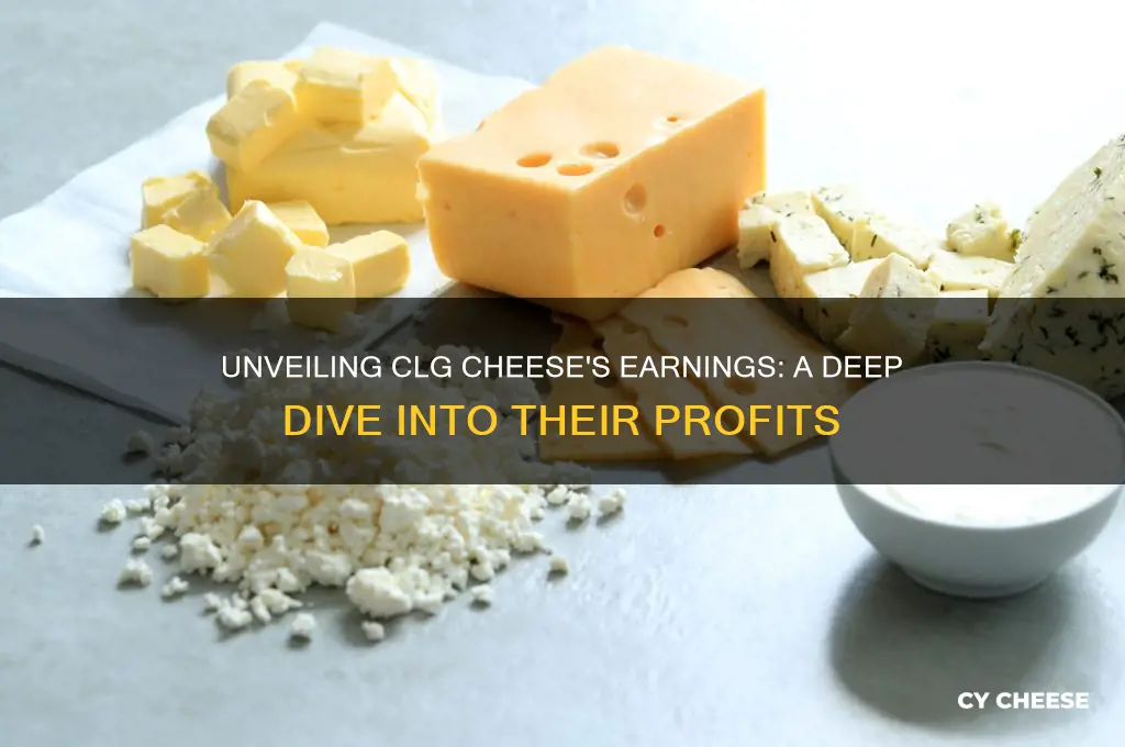 how much does clg cheese make