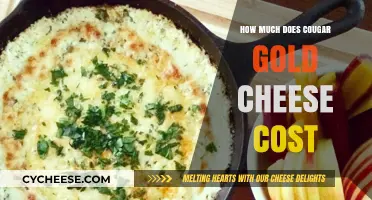 Cougar Gold Cheese Price: Uncovering the Cost of This Gourmet Delight