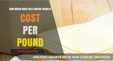 Average Deli Cheese Prices: Understanding Cost Per Pound