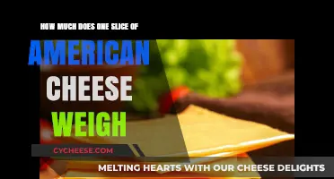 Slice Weight: Uncovering the Average Mass of American Cheese