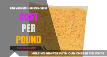 Shredded Cheese Cost Breakdown: Understanding Price Per Pound