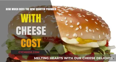 New Quarter Pounder with Cheese Price: A Cost Breakdown