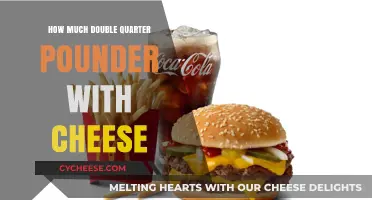 Double Quarter Pounder with Cheese: Calories, Cost, and Value Breakdown