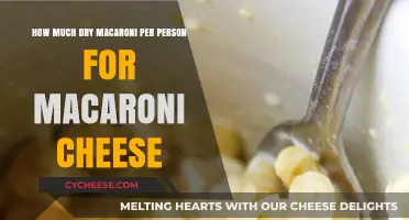 Perfect Mac and Cheese: Dry Macaroni Serving Size Guide