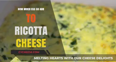 Perfect Ricotta Cheese Blend: How Much Egg to Add for Ideal Texture