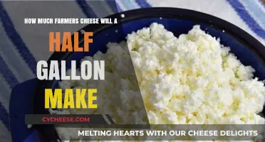 Making Farmers Cheese: Yield from a Half Gallon of Milk Explained