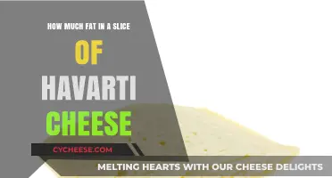 Havarti Cheese Fat Content: Uncovering the Slice's Nutritional Secrets