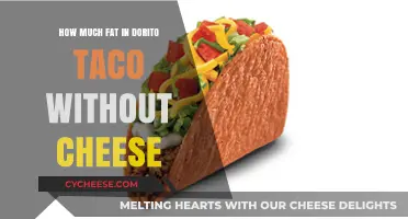 Dorito Taco Fat Content: Uncovering the Cheese-Free Version's Calories