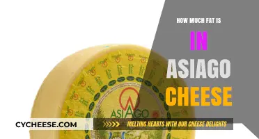Asiago Cheese Fat Content: A Nutritional Breakdown and Health Insights