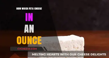 Measuring Feta Cheese: How Much is in an Ounce?