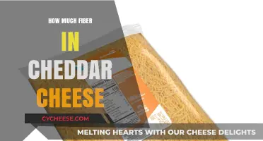 Cheddar Cheese Fiber Content: Unveiling the Surprising Nutritional Facts