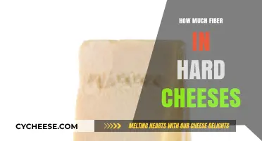 Fiber Content in Hard Cheeses: Surprising Facts and Nutritional Insights